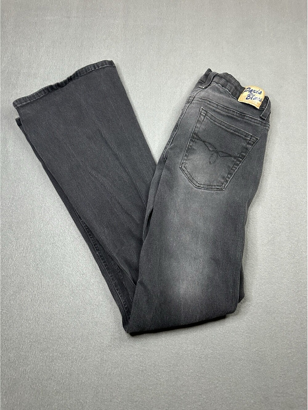 Vintage Paris Blues flared corduroy pants Grey Size 3